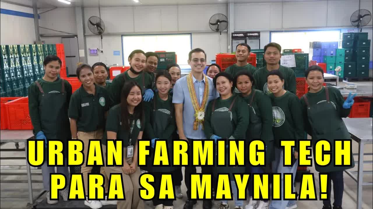 Pagbisita ni Yorme Isko sa Metro Pacific Fresh Farms