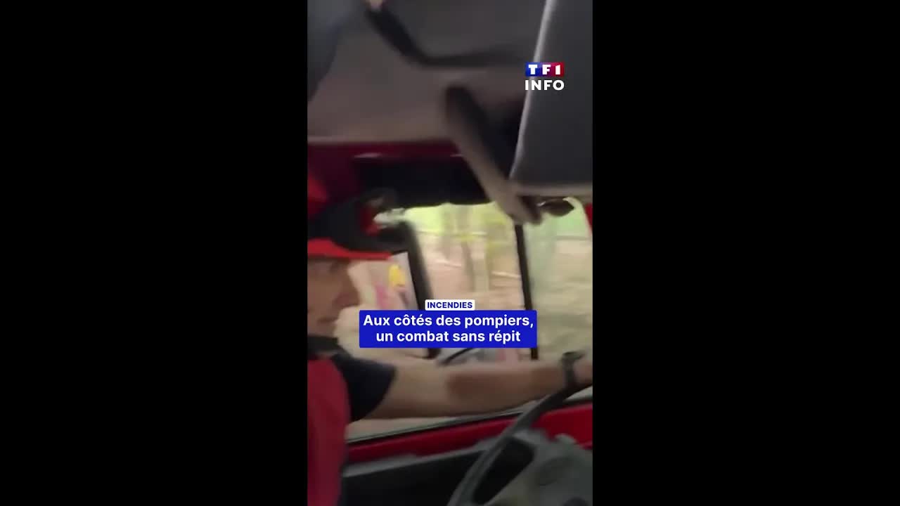 Aux côtés des pompiers dans un incendie