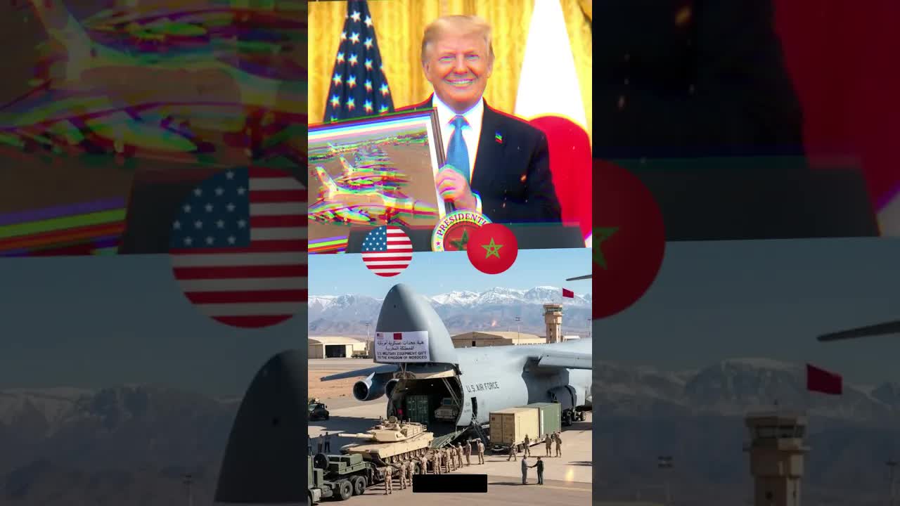 أمريكا ترسل معدات عسكرية متطورة للمغرب