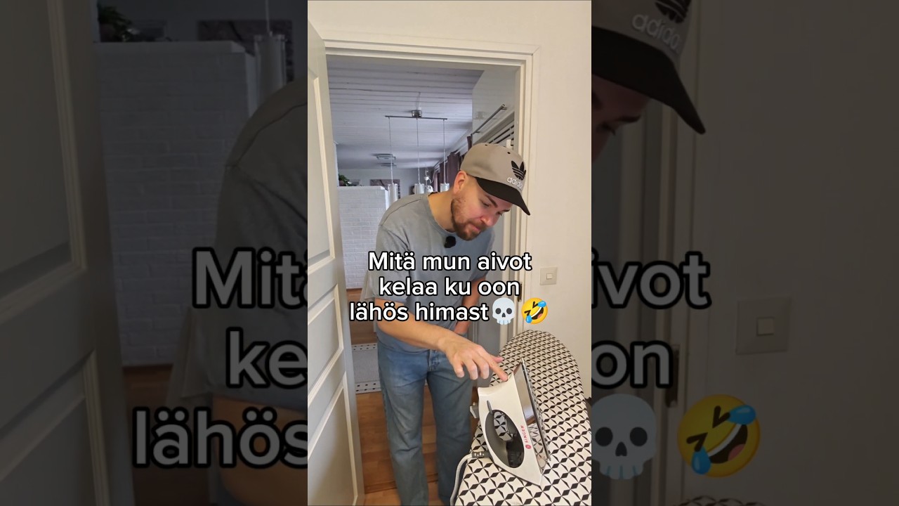 Kahvienkeitto ja silitysrauta kotona