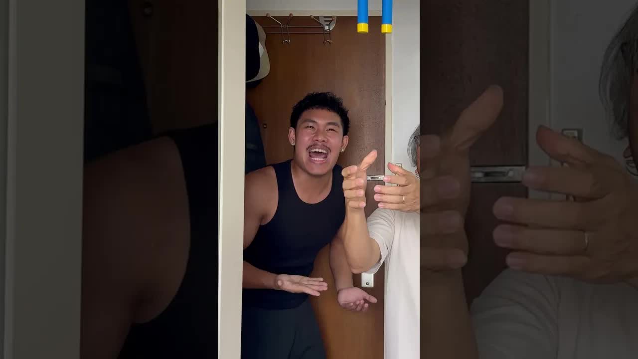 Reflex-Challenge mit Papa