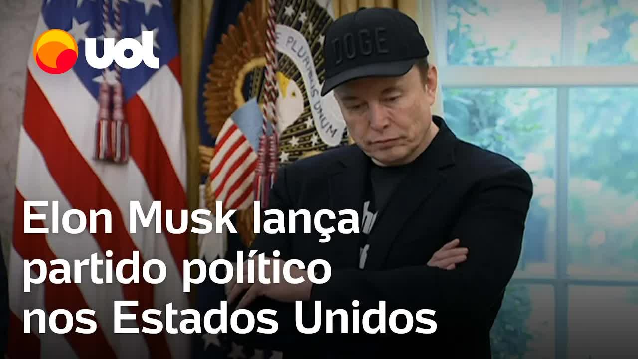 Musk cria novo partido político nos EUA