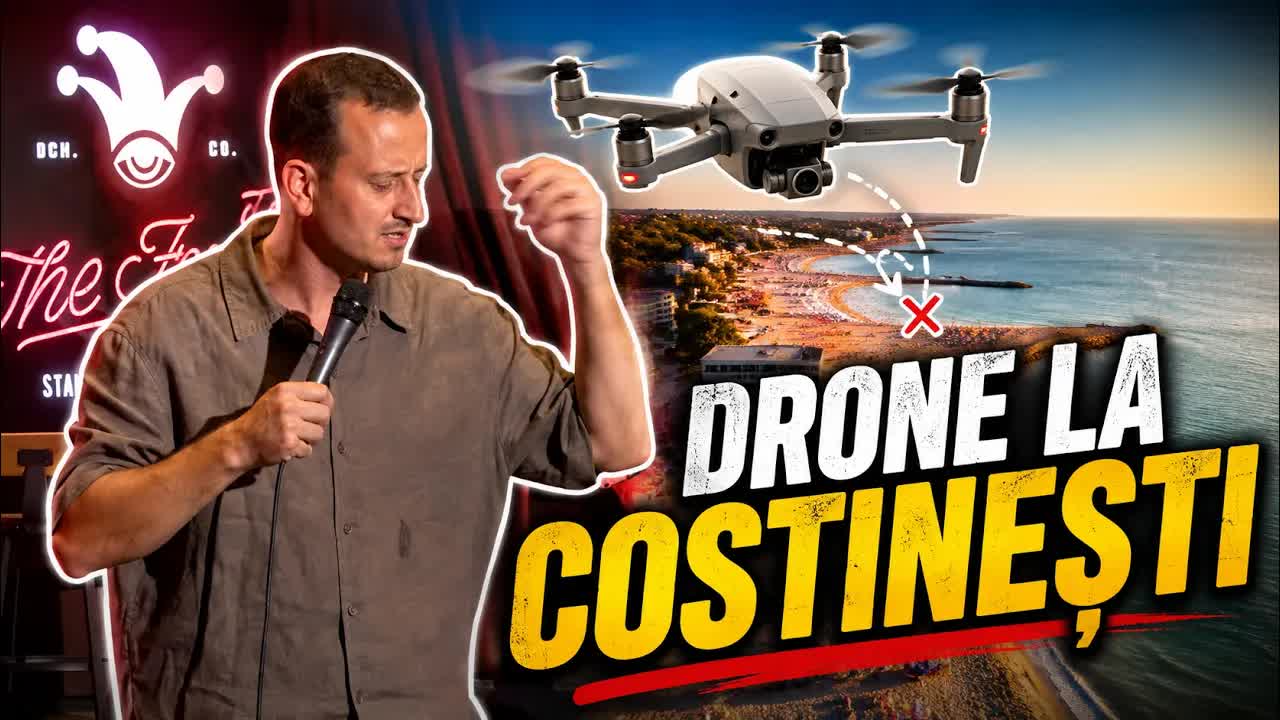 Dronele care ne-au speriat la Costinești și Galați
