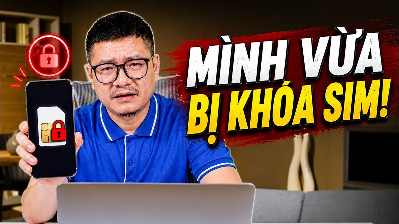 Mình bị khóa sim chính chủ: Kinh nghiệm khôi phục và cảnh báo