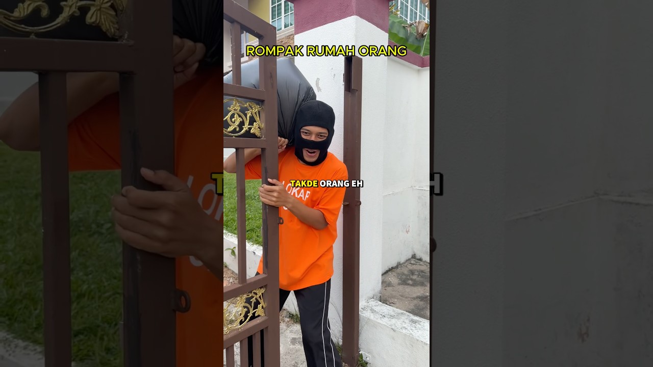 Pencuri Masuk Rumah: Skit Komedi Keluarga