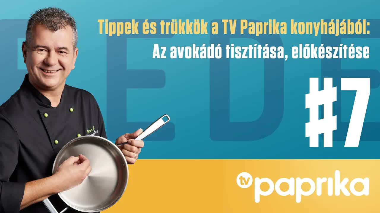 Avokádó előkészítése lépésről lépésre