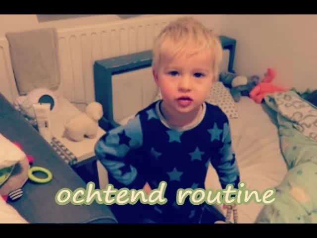 Ochtendroutine met twee jonge kinderen