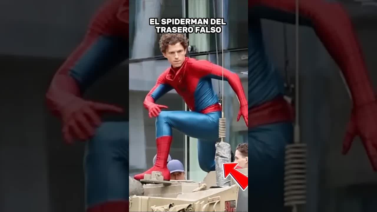 ¿Qué actor de Spider-Man usó relleno en los glúteos?