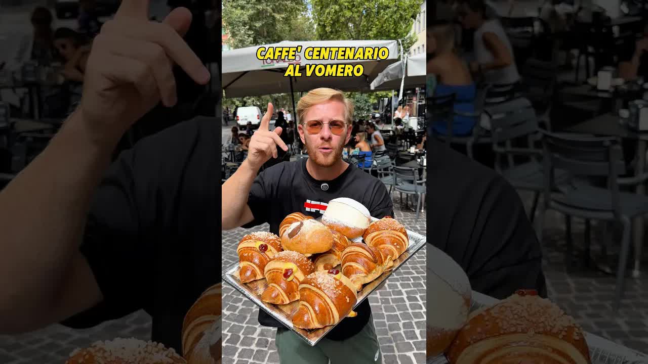 Colazione storica al Gran Caffè Cimino di Napoli