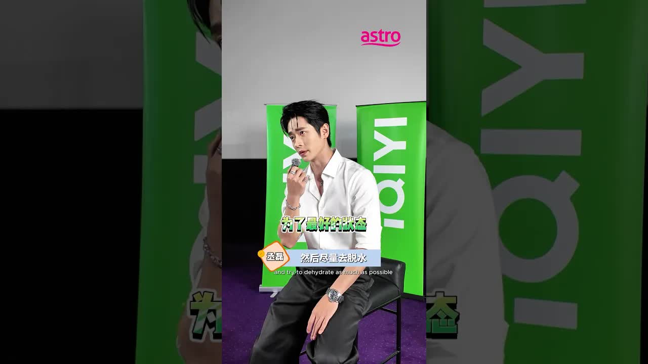 演员丞磊分享沙漠拍摄趣事