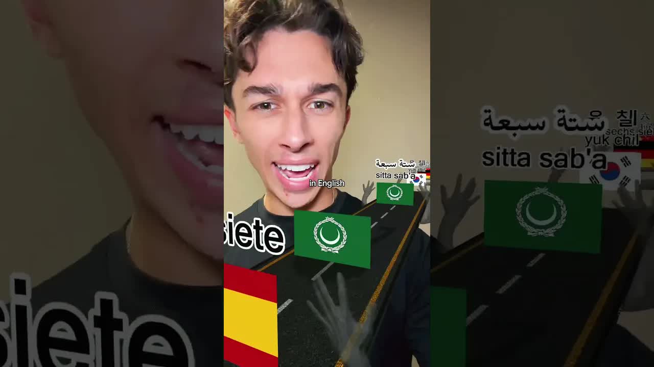 Trying to Say Six Seven in Different Languages