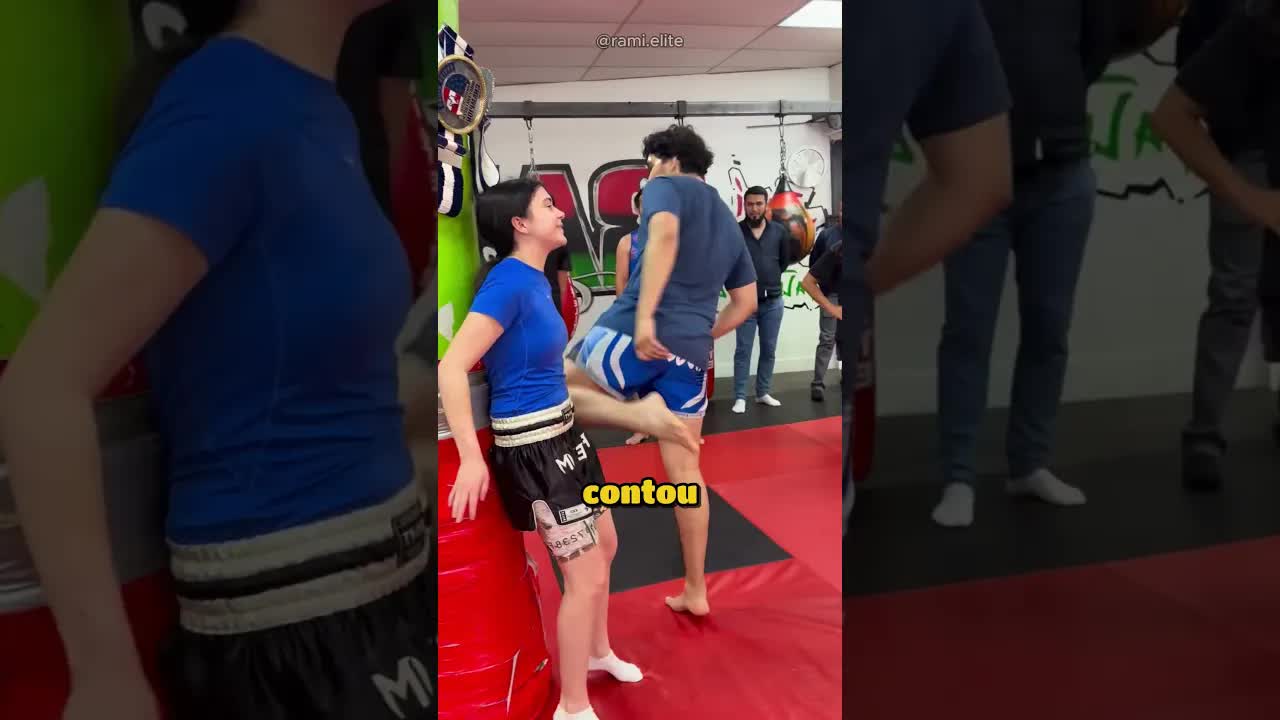 Ela contou que era seu aniversário e levou chutes