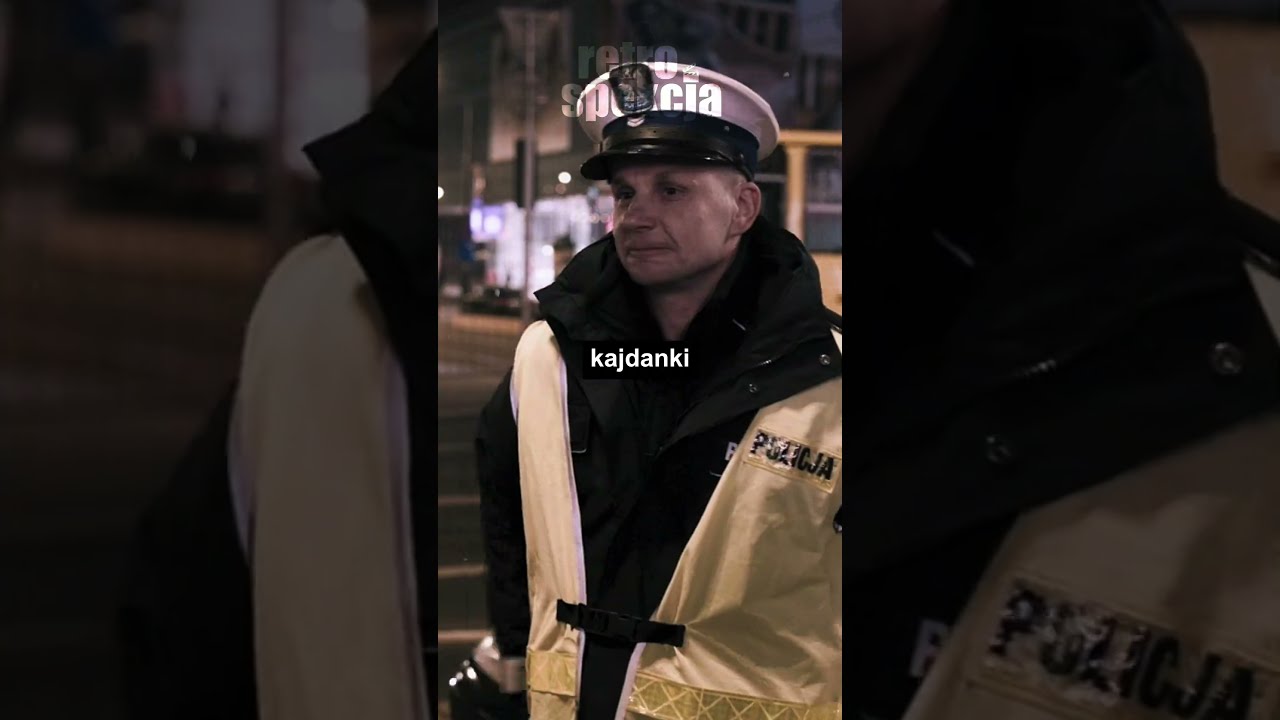 Komediowa scena z policjantem w filmie PRL