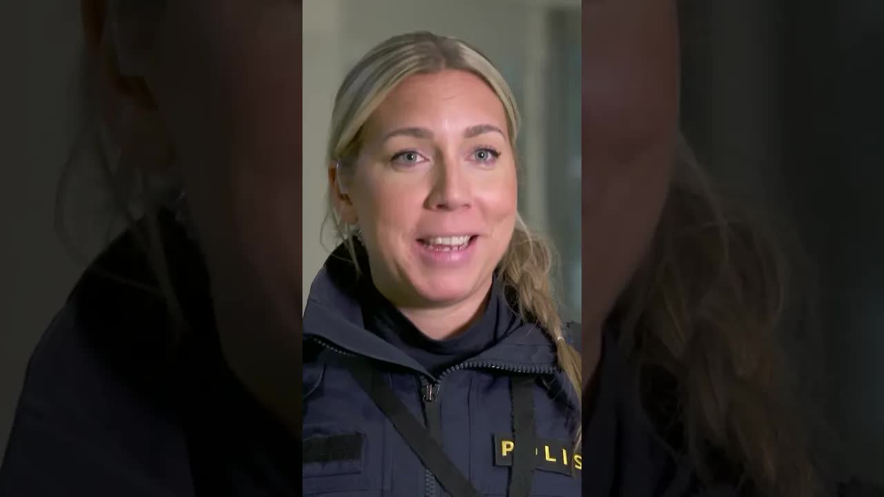 Hotfull efterlyst man konfronterad av gränspolis