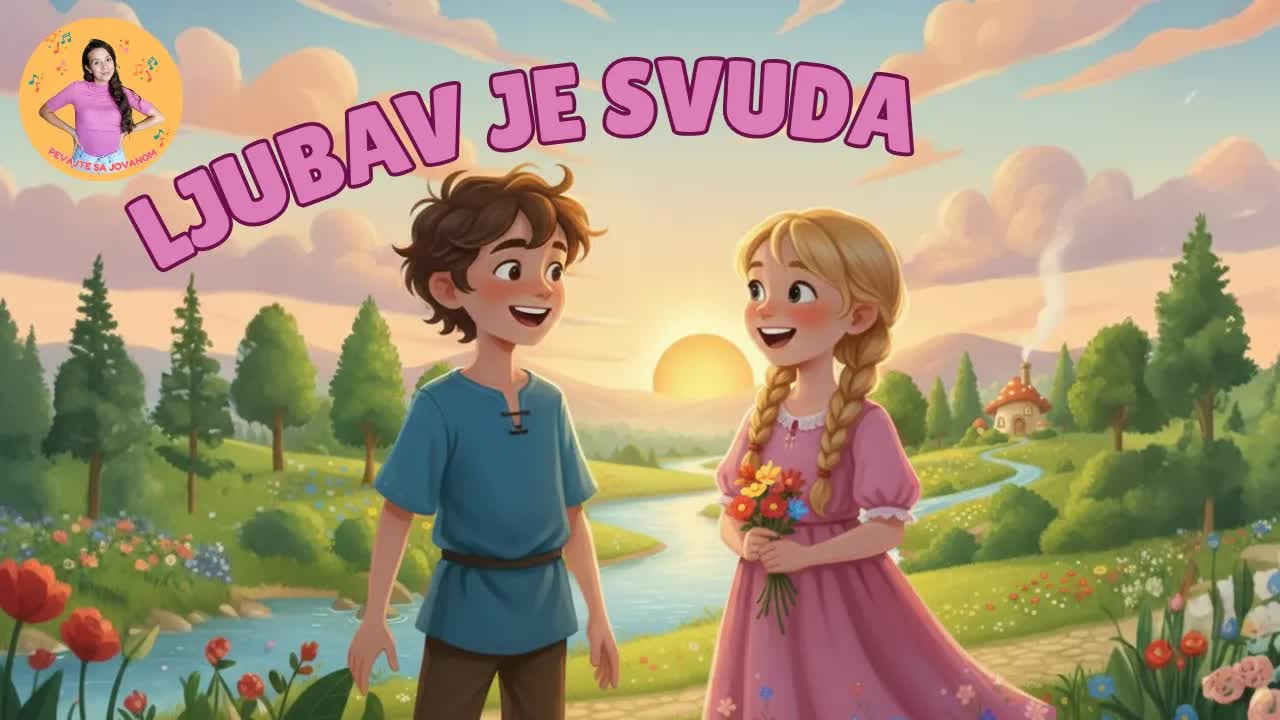 Ljubav je svuda - Dečija pesma o ljubavi