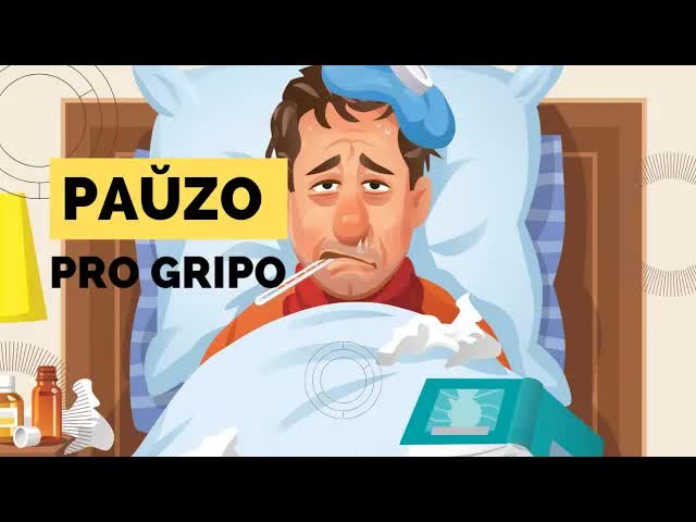 Saluton! Mi estis malsana pro gripo