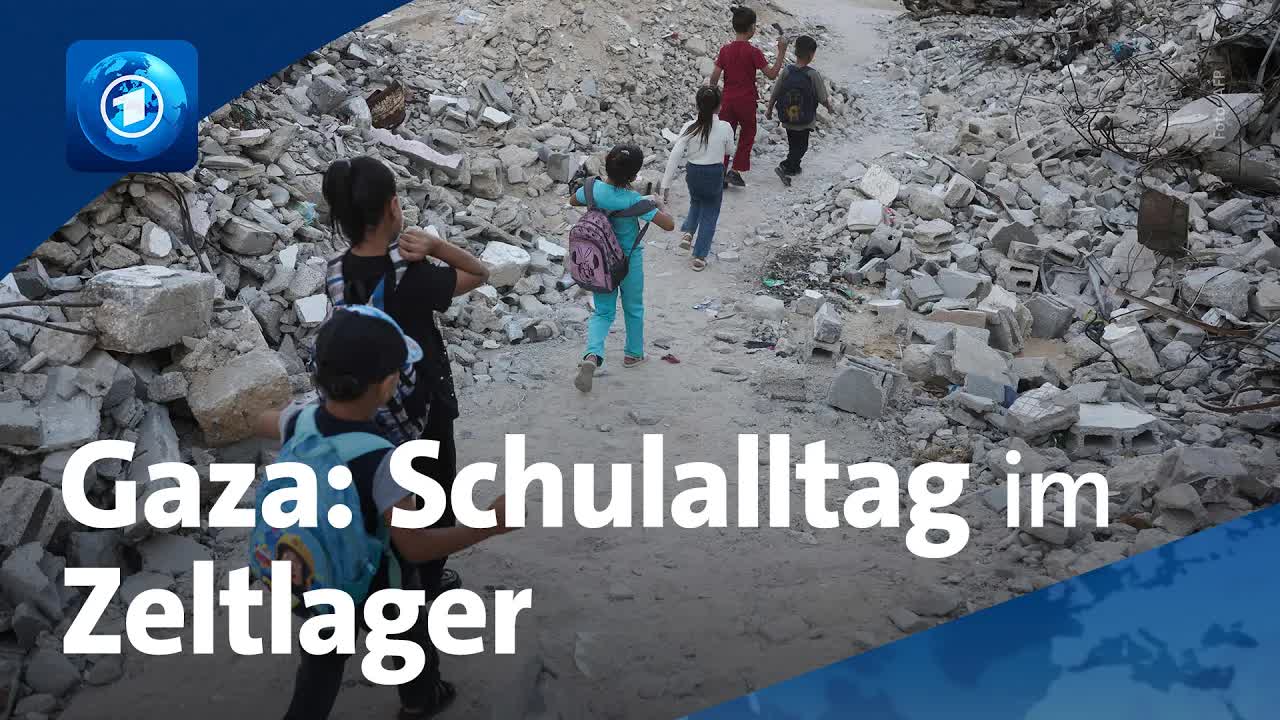 Unterricht im Krieg: Schulalltag im Gazastreifen