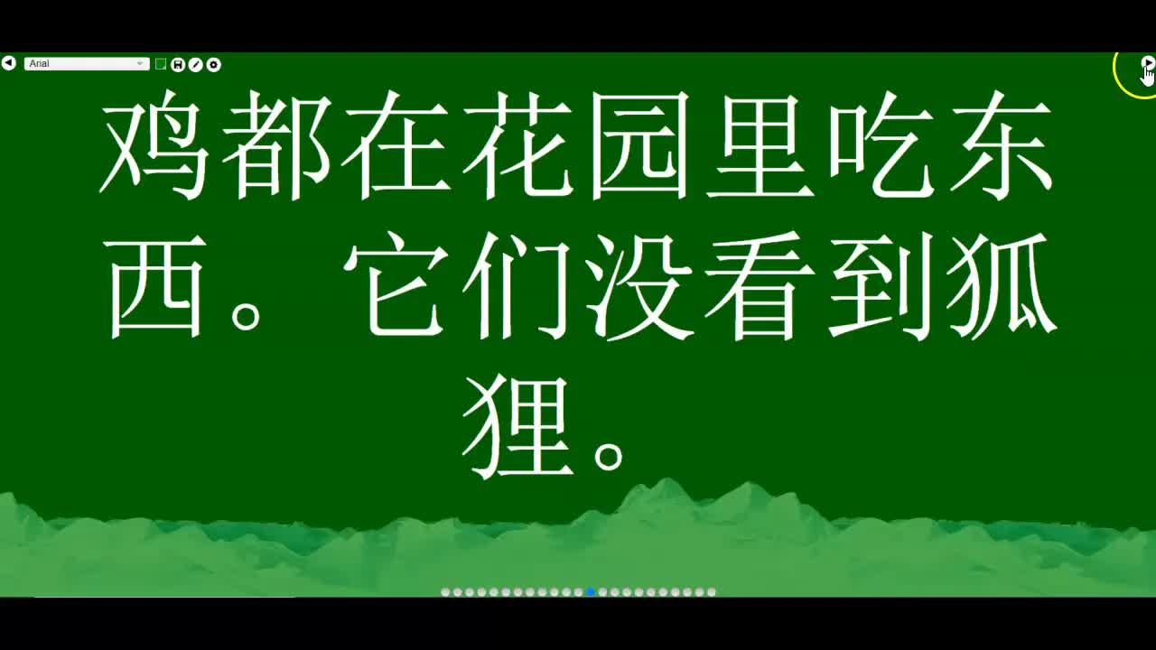 狐狸来了，鸡的花园有危险