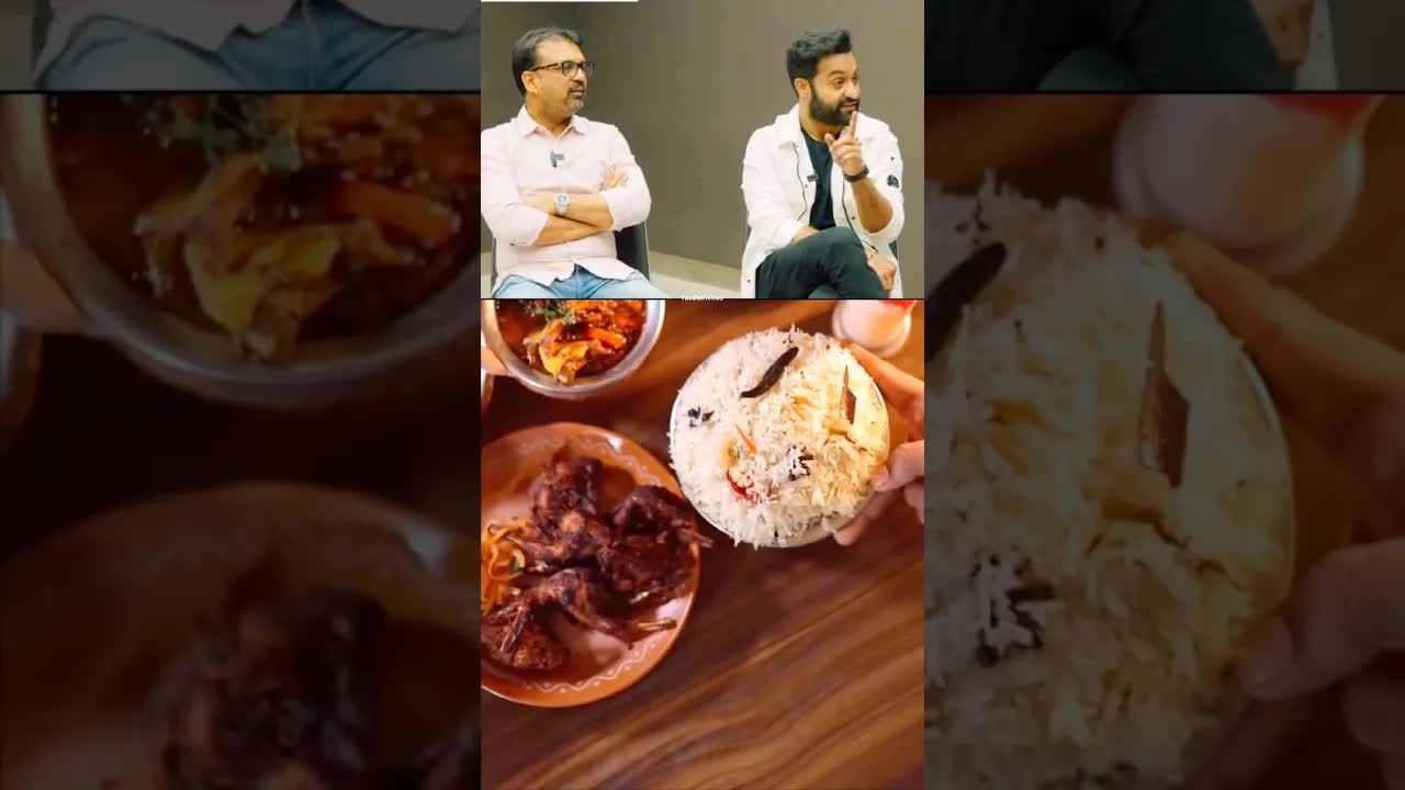 Hyderabad food recommendations from Jr. NTR