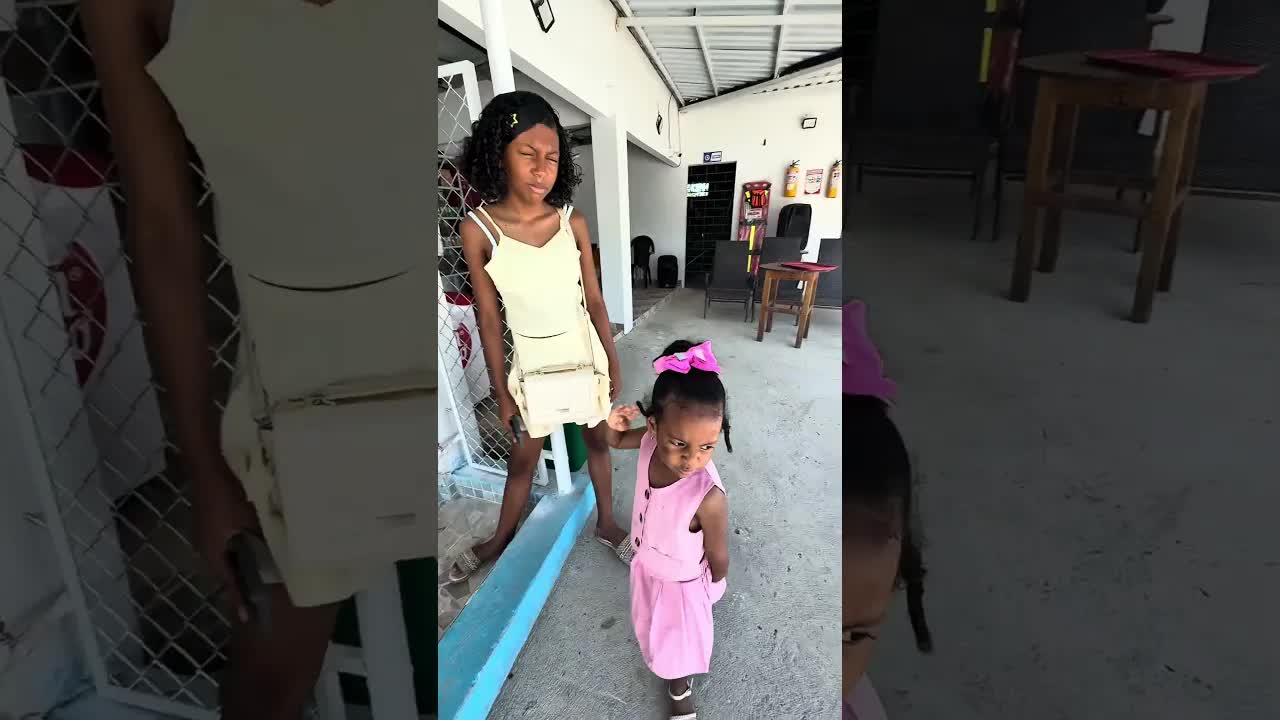Isabela quiere meterse a la piscina