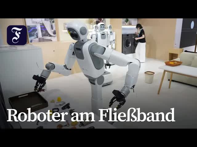 Humanoide Roboter im Arbeitsalltag: Chinas Investitionswelle