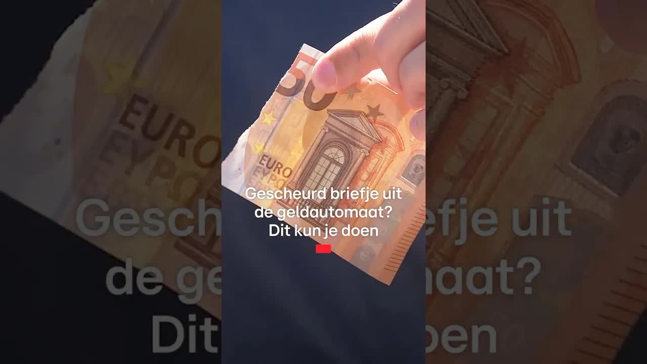 Wat doen met een gescheurd bankbiljet?
