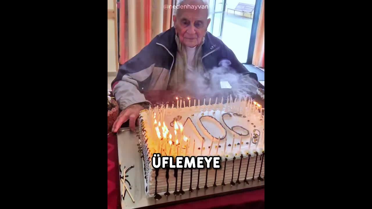 100 Yaşındaki Dededen Duygusal An