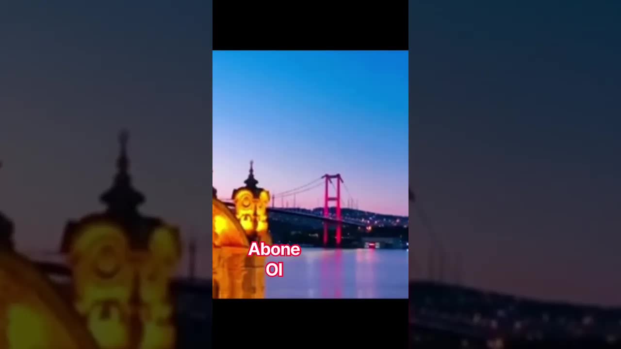 Ortaköy Camii ve İstanbul'un Büyülü Manzarası