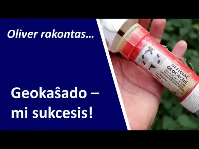 Mi komencis geokaŝadi! | Unua sperto