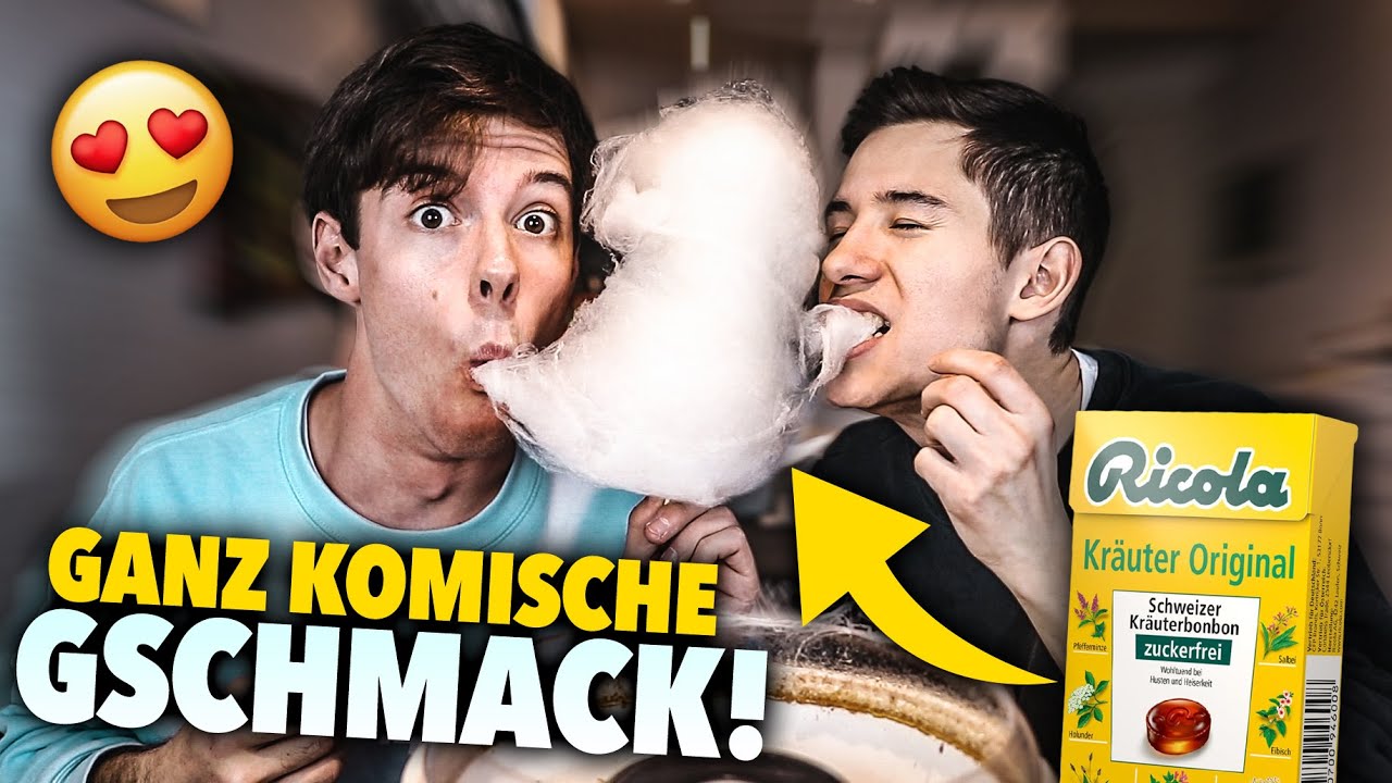 Zuckerwatte schmeckt nach Ricola!