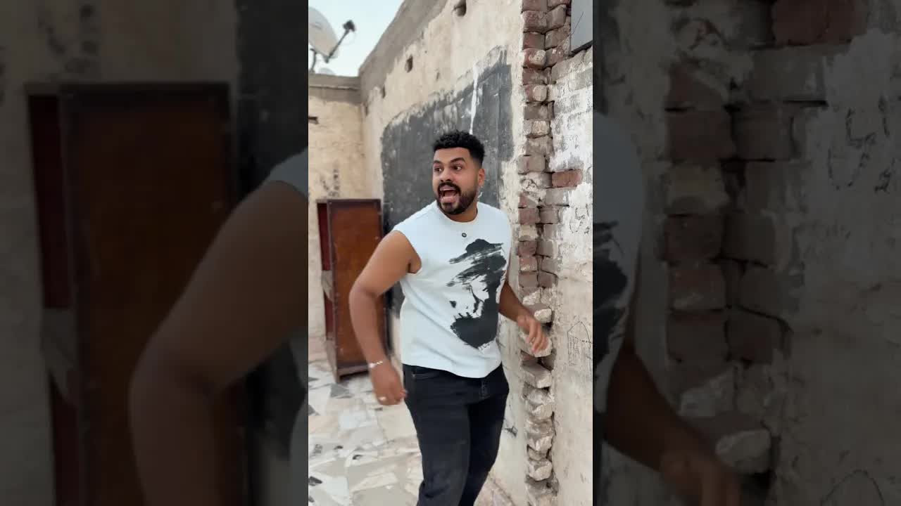 لما تلعب مع أخوك الغبي