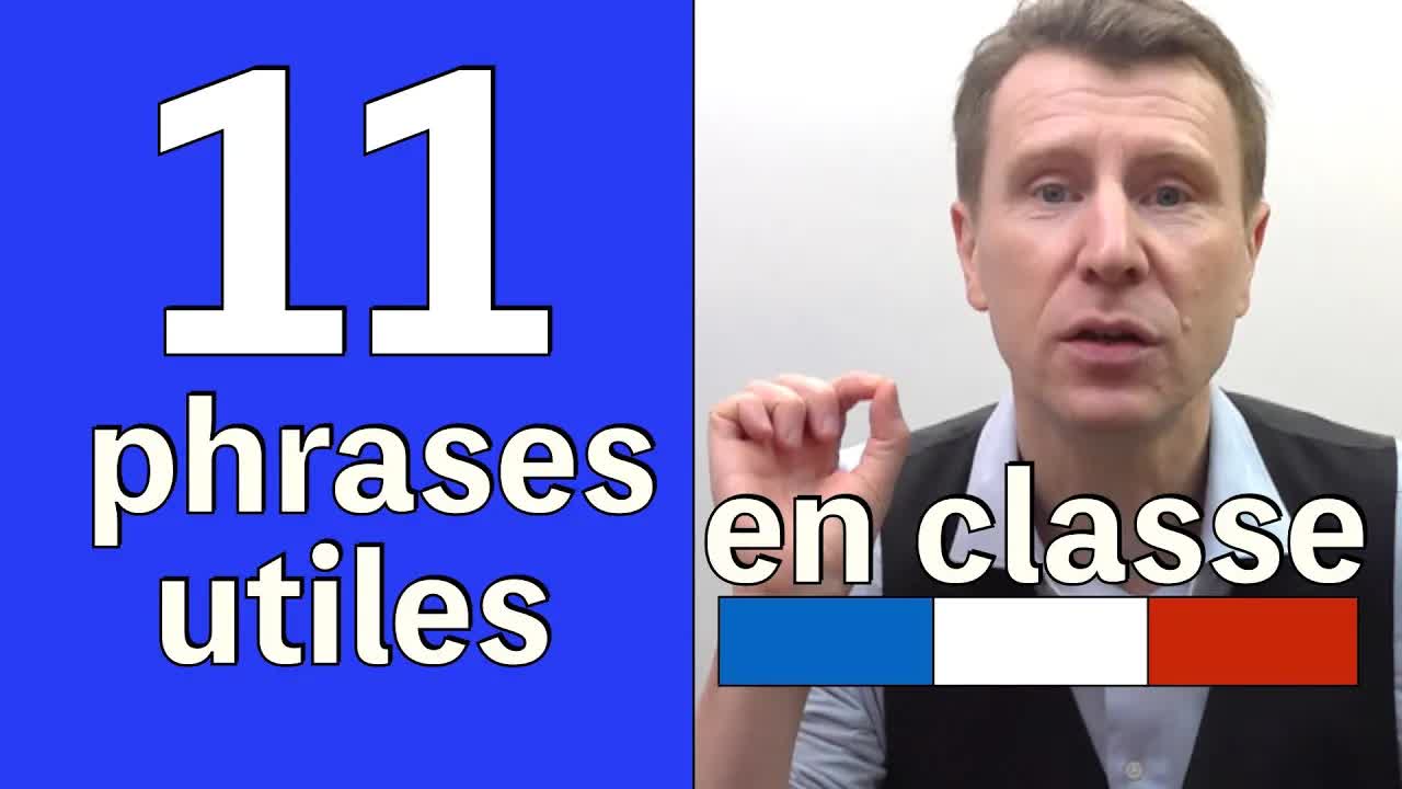 11 phrases utiles pour la classe de français