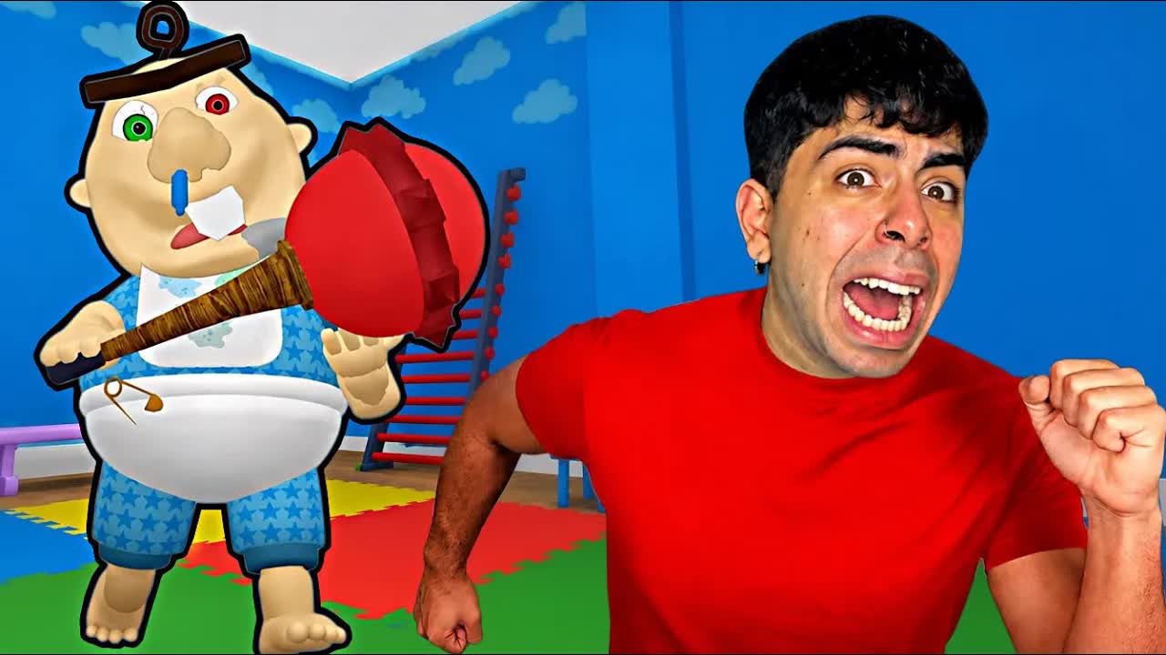 Ξεφεύγουμε από ένα Τρομακτικό Μωρό στο Roblox
