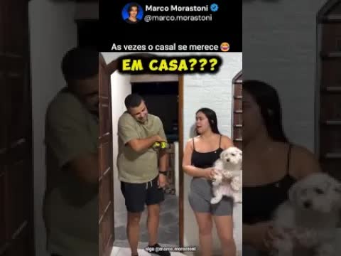 Marido reclama da esposa brincadeira