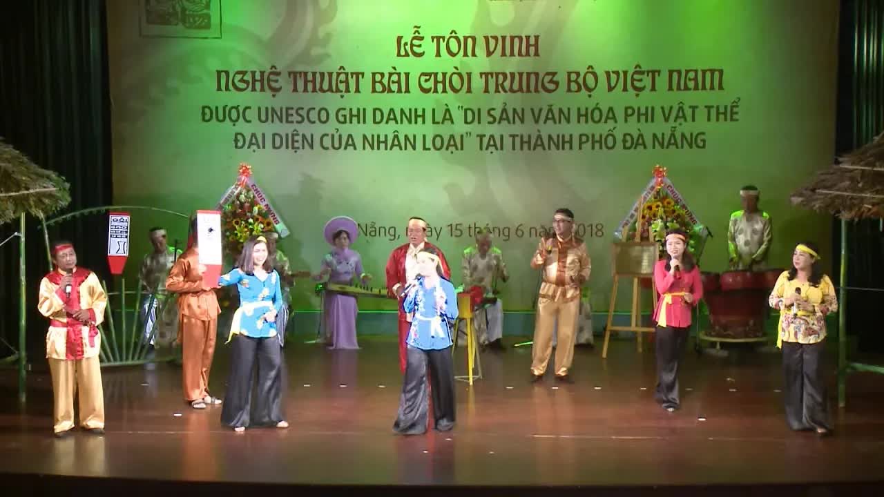 Đà Nẵng tôn vinh nghệ thuật Bài chòi Trung Bộ