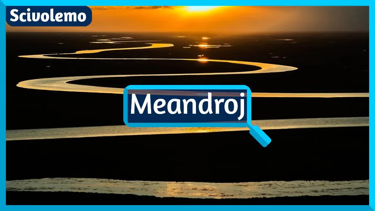 Kial riveroj serpentumas kaj meandras?