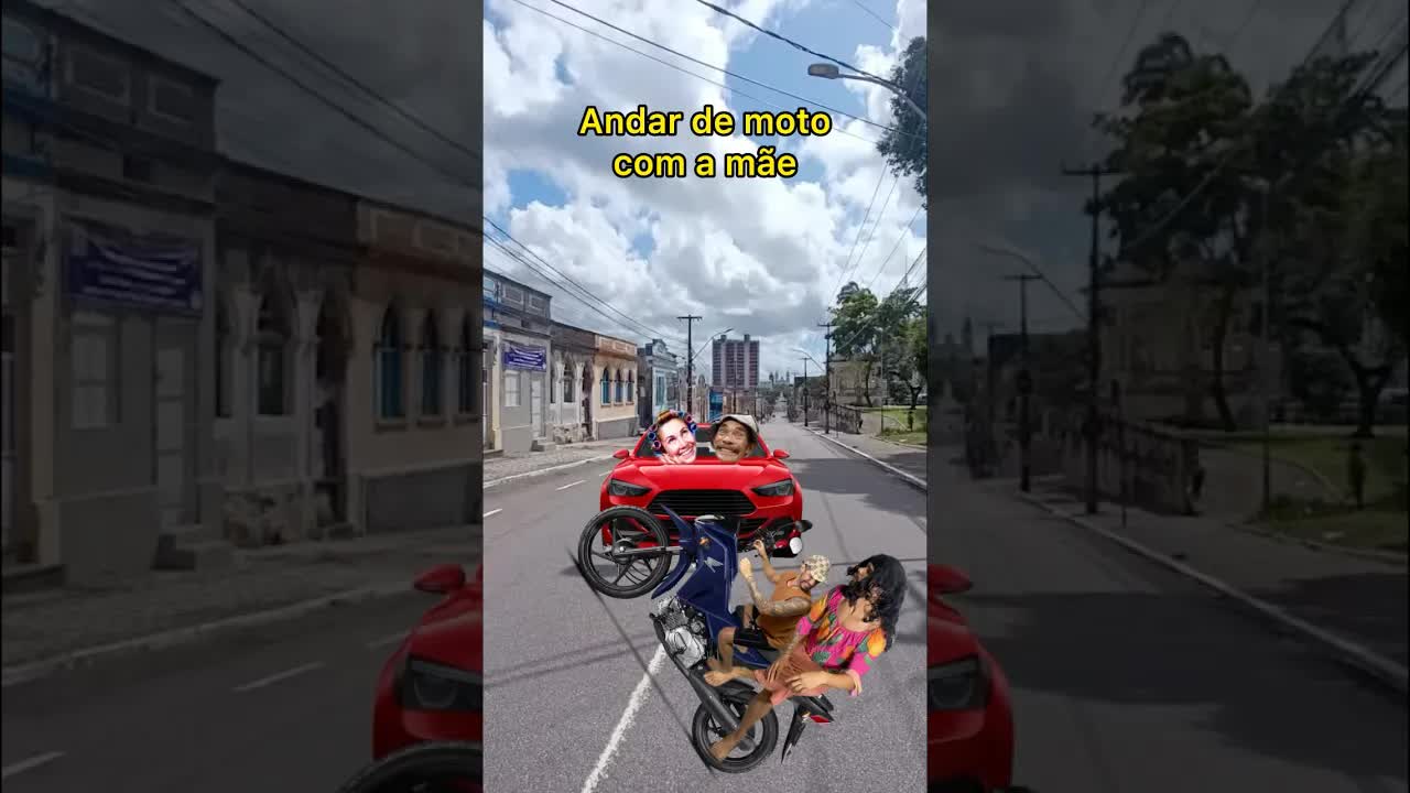 Filho, tu tá parecendo uma tartaruga