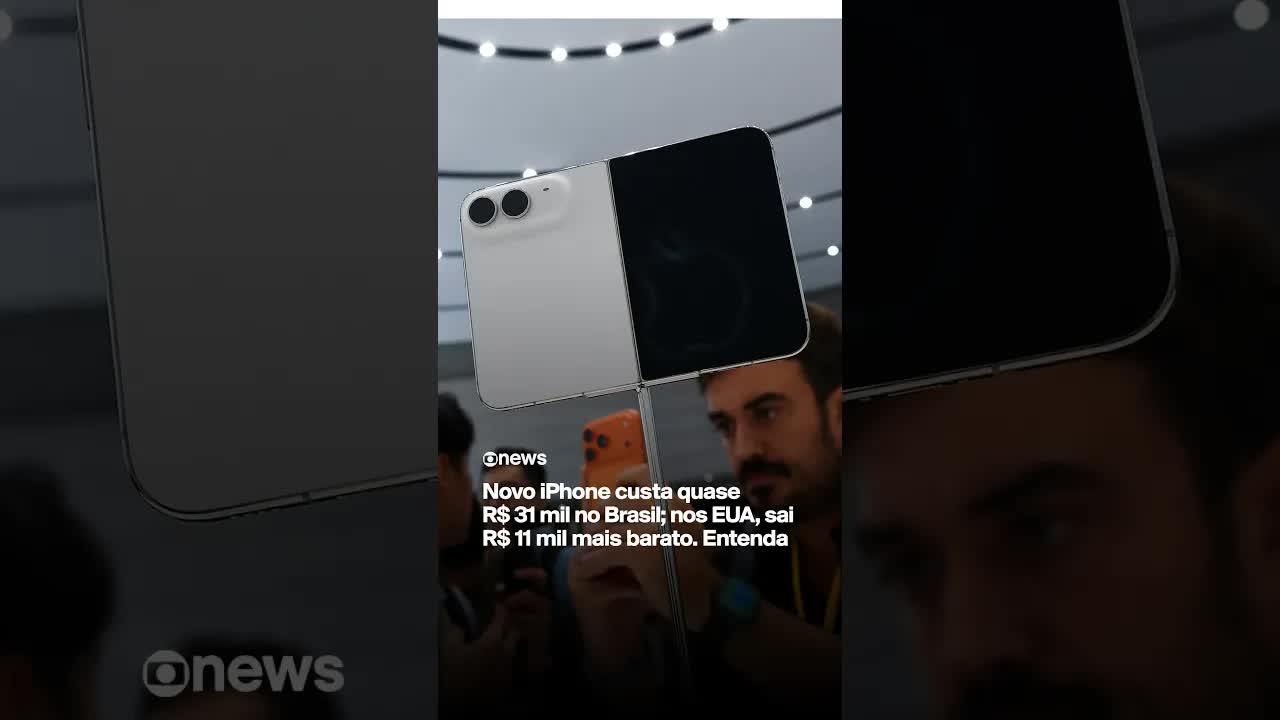 Novo iPhone custa R$ 31 mil no Brasil