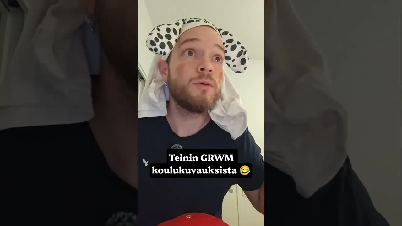 Teinin koulukuvaukset ja äidin muodit