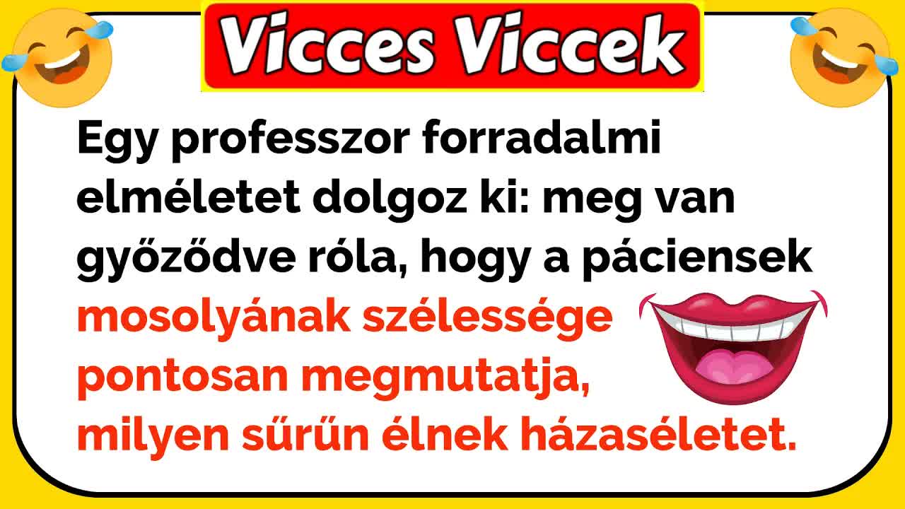 Egy professzor vicces elmélete a mosolyról
