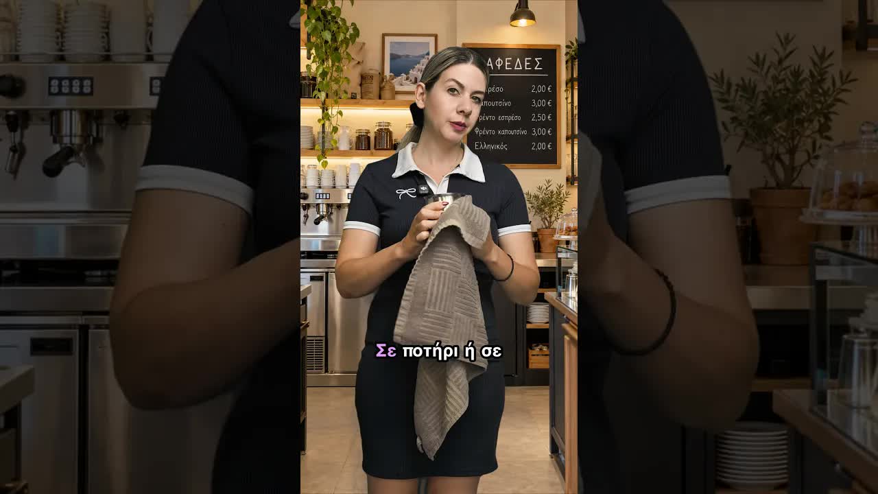 Τα υποκοριστικά στα νεύρα του σερβιτόρου