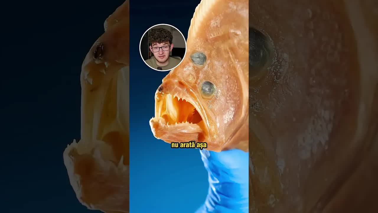 Pisica de mare cu doi ochi pe o parte