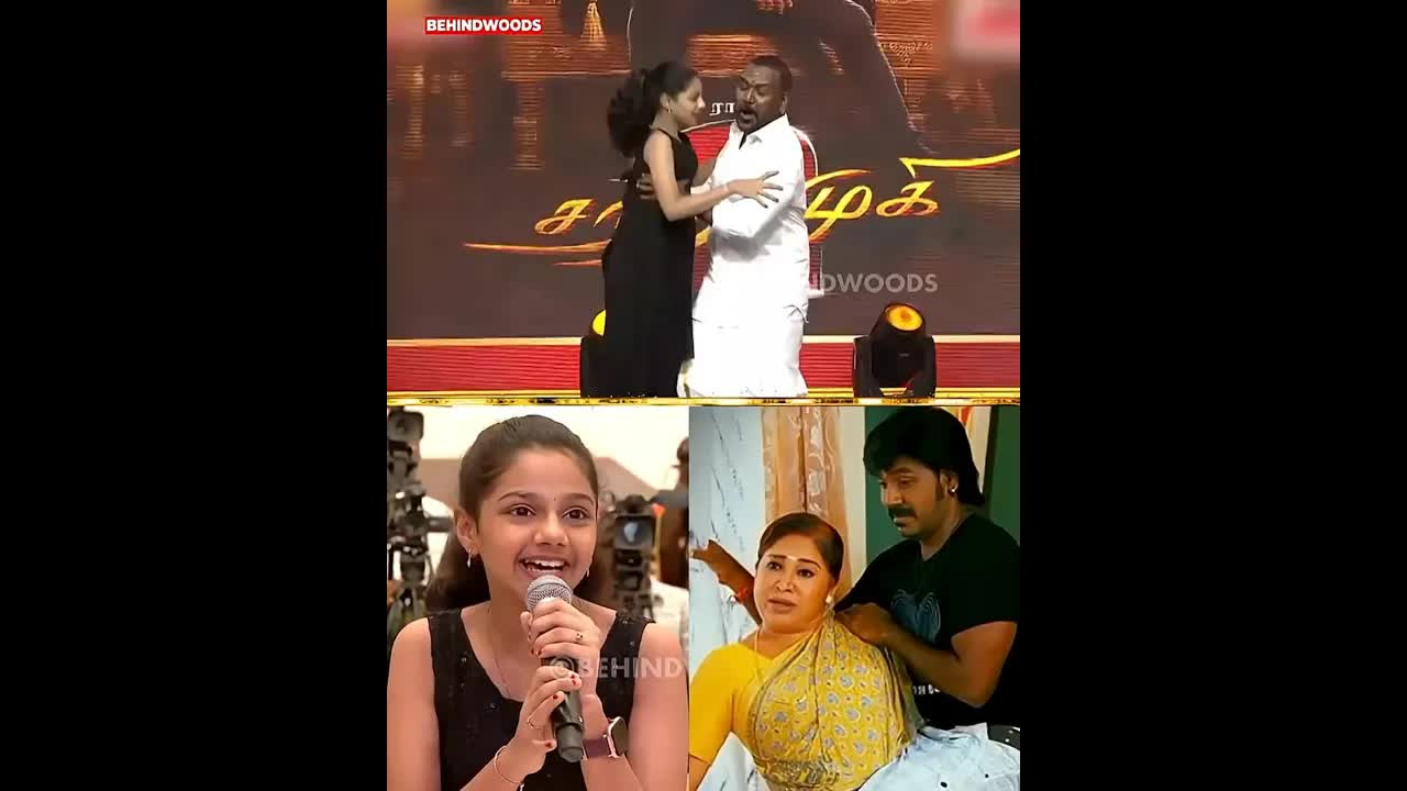 காஞ்சனா ஜம்ப் பண்ணும் காட்சி | Behindwoods Max