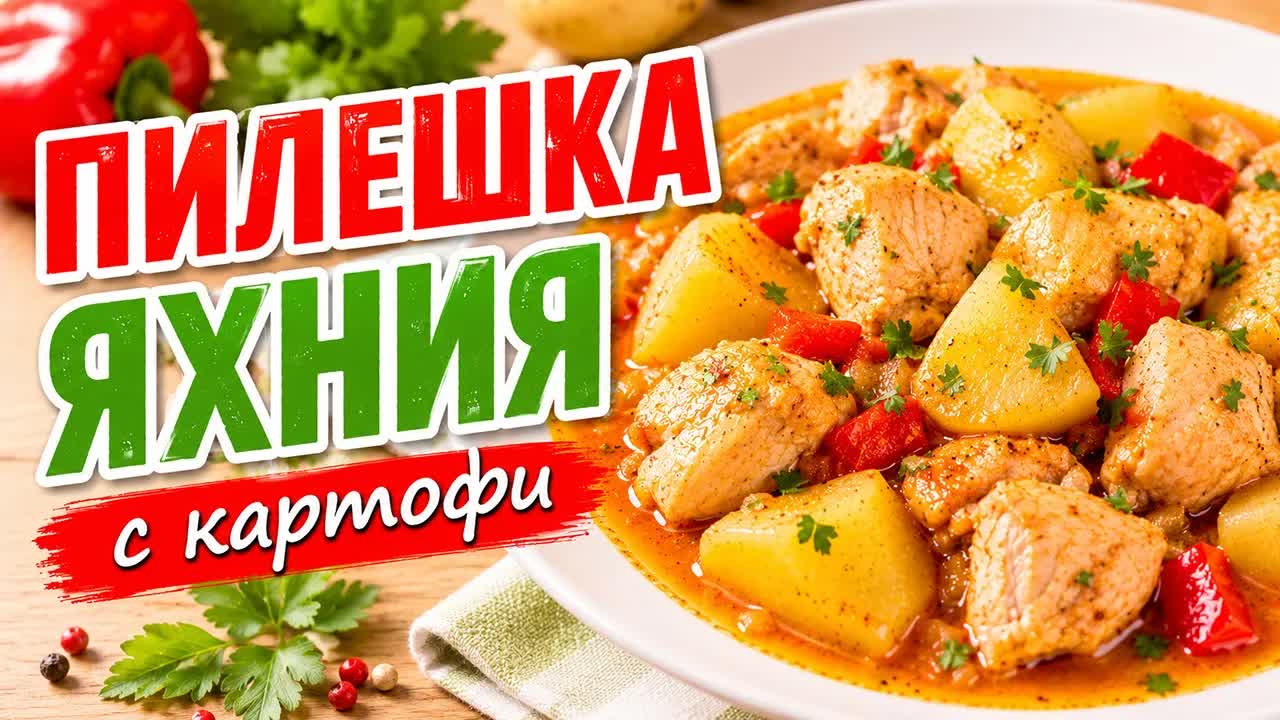 Рецепта за пилешка яхния с картофи