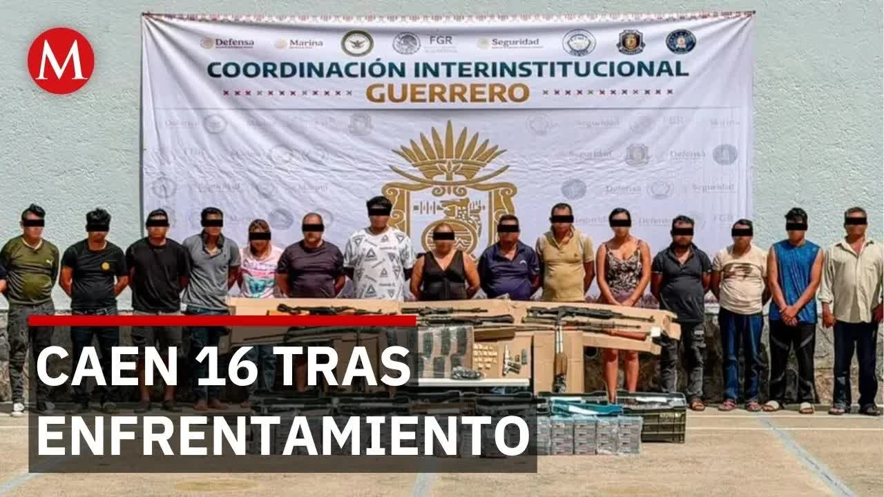 Enfrentamiento en Guerrero entre fuerzas federales y Los Ardillos