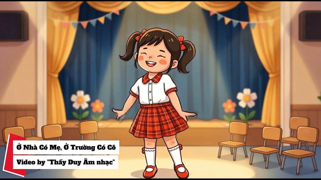 Ở Nhà Có Mẹ Ở Trường Có Cô - Bài Hát Mầm Non