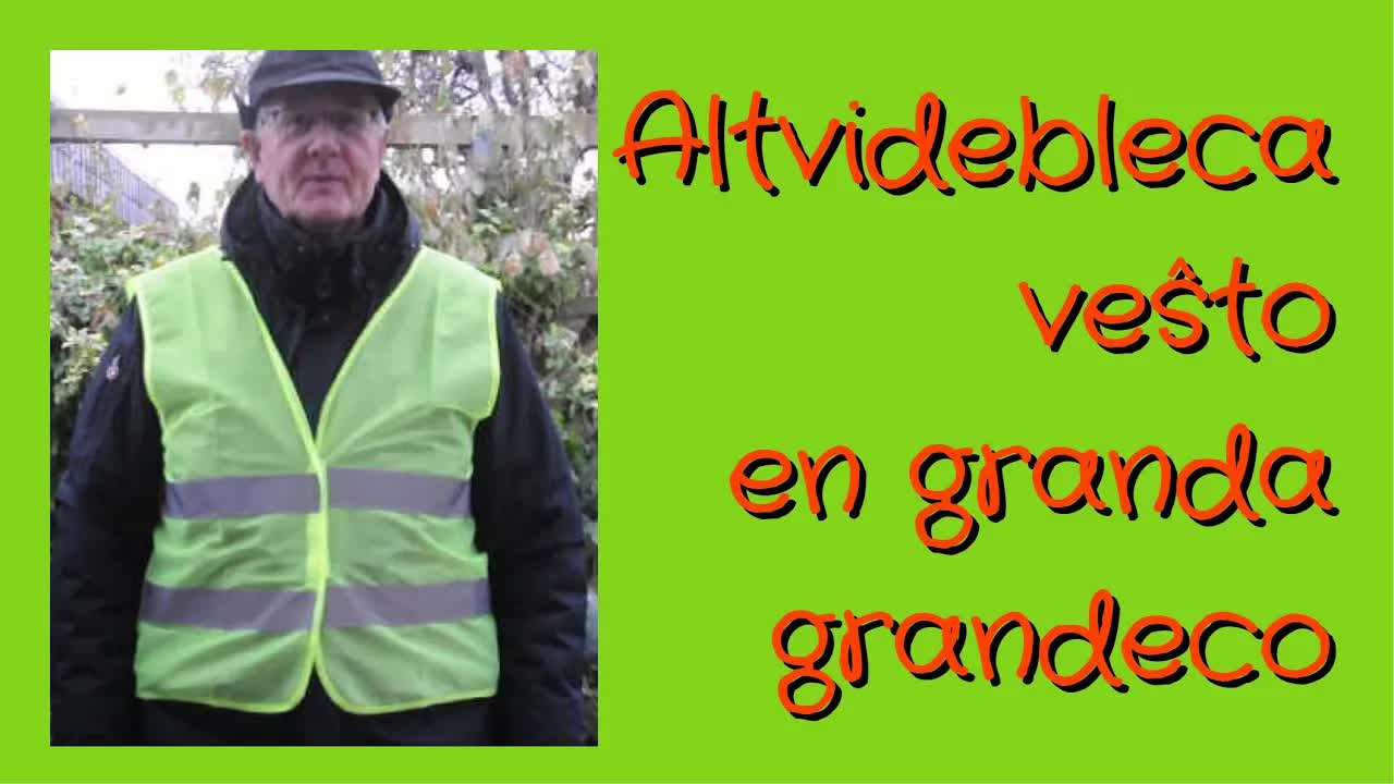Altvidebleca Veŝto Por Grandaj Homoj
