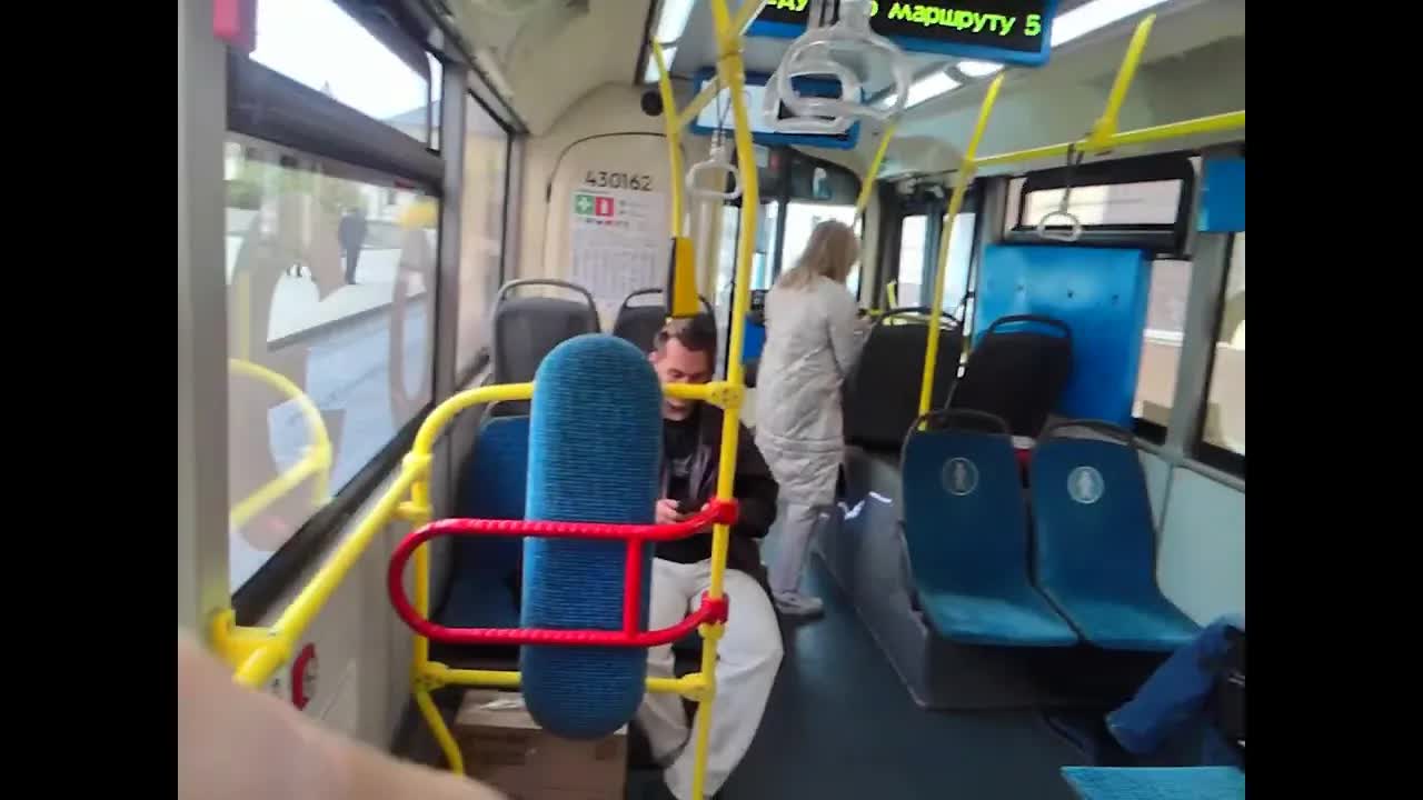 Поездка на электробусе в Москве: от Китай-города до Варварки
