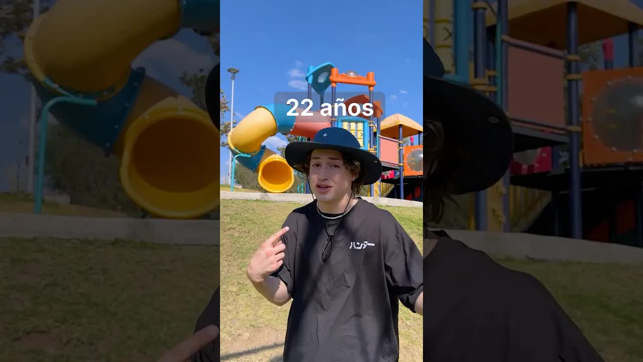 Probando juegos infantiles a los 22 años