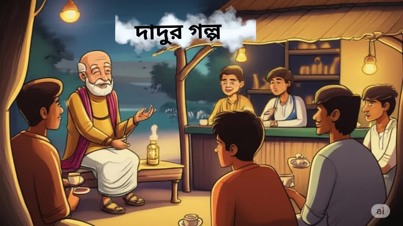 দাদুর ভূতের গল্প শোনার আড্ডা